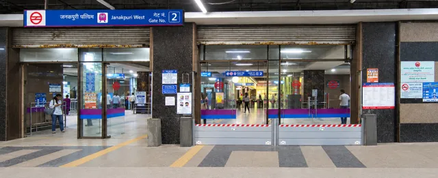 Janakpuri West Gate No. 2 — Door 4