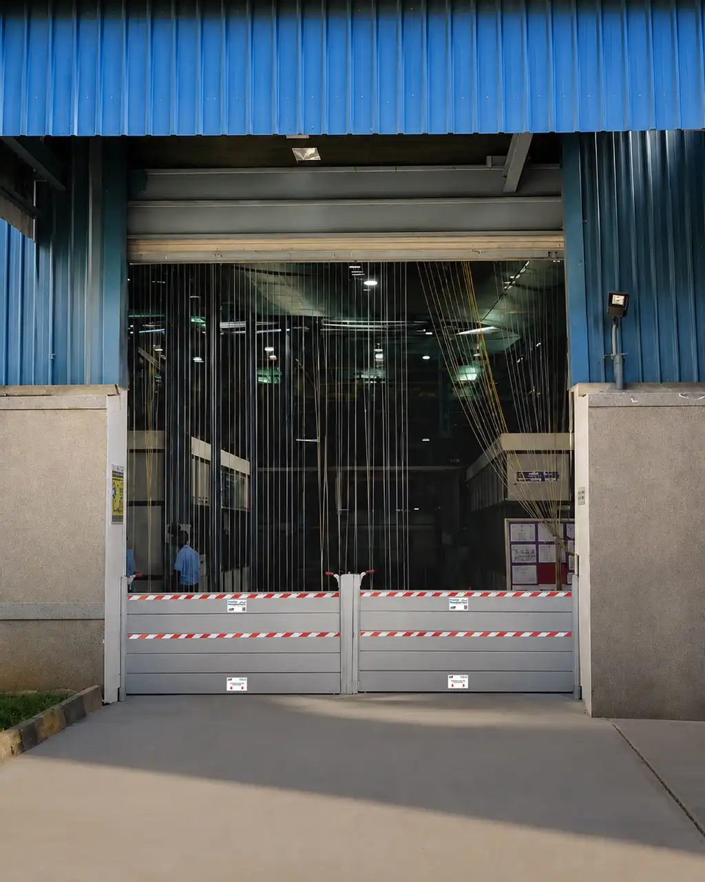 H-Frame flood protection for industrial infrastructure